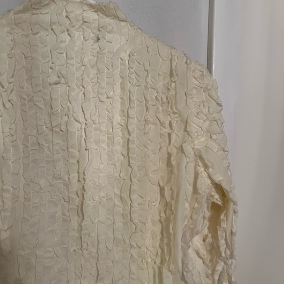 Sundance catalog Women's Cream Jacket with Button Detail - Picture 13 of 16